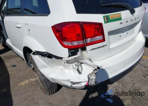 2019 Dodge Journey Se z USA, uszkodzony, nr VIN 3C4PDCBB8KT794254